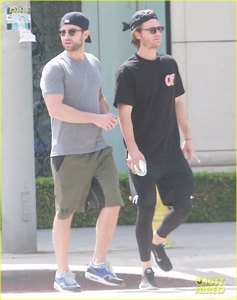 Chace Crawford Gets A Parking Ticket During His Lunch Stop Photo