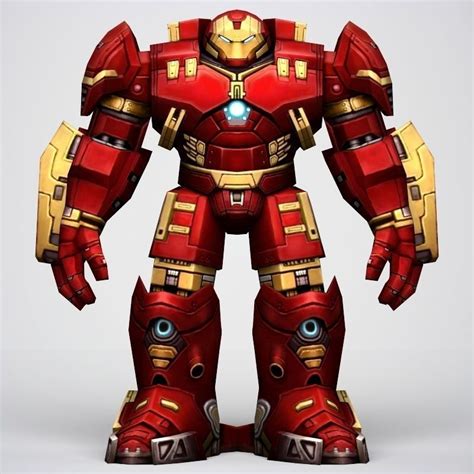 3d Asset Iron Man Hulkbuster Armor Cgtrader