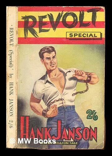 Revolt By Hank Janson By Janson Hank 1957 First Edition Mw Books
