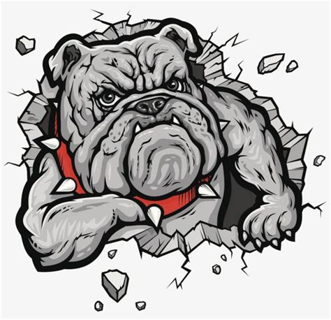 Cartoon Illustrations Cool Dog Png And Psd Bulldog Art Bulldog