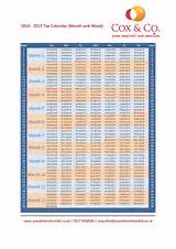 Pictures of Payroll Tax Year Calendar