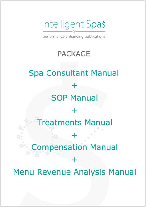 Intelligent Spas Performance Enhancing Publications Intelligent Spas Pte Ltd