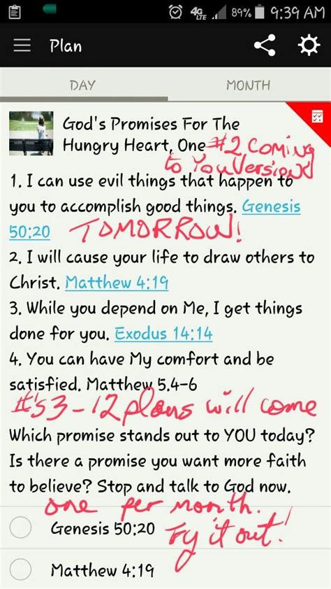 God S Promises For The Hungry Heart From Bible Verse Memorization Gods Promises