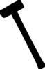 Maybe you would like to learn more about one of these? Sledge Hammer Clip Art at Clker.com - vector clip art ...