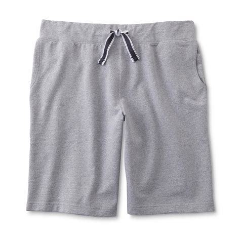 Basic Editions Mens French Terry Knit Shorts