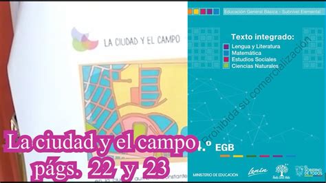 La Ciudad Y El Campo Págs 24 Y 25 Texto De Estudios Sociales Integrado