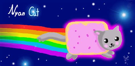 I Drew The Nyan Cat Nyan Cat Fan Art 25773439 Fanpop