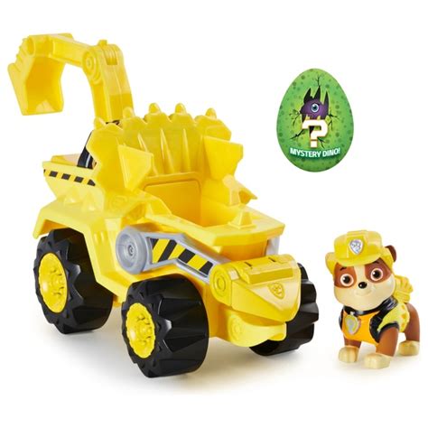 Paw Patrol Dino Rescue Rubble Deluxe Fahrzeug Smyths Toys Schweiz