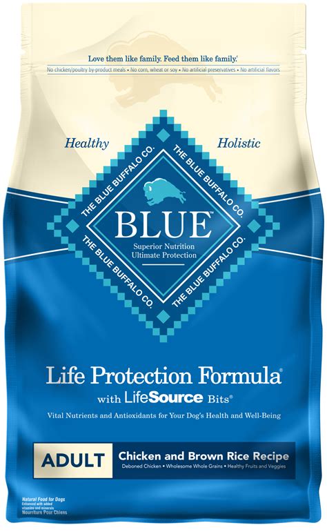 The following blue buffalo dog food cups: Blue Buffalo Life Protection Formula Natural Adult Dry Dog ...