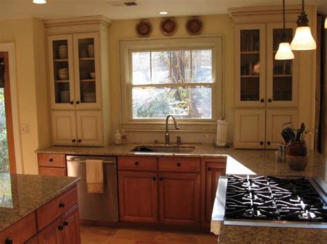 17 Best Images About Mixed Paint Wood Cabinets On Pinterest Flooring