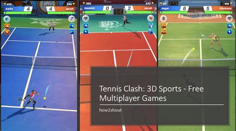 In this game you are tasked to play various tennis tournaments and you will have to do everything right, from serving to passing and so on. Top 7 Sports Games for Android mobile on the Google Play ...
