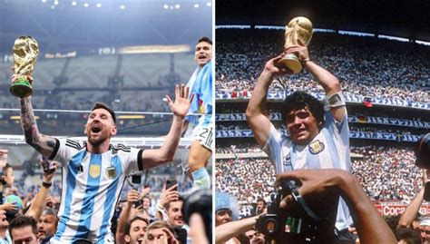 Comparing Lionel Messi And Diego Maradonas World Cup Records