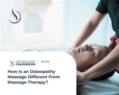 Osteopathy Massage Massage Therapy Osteocare Craigieburn