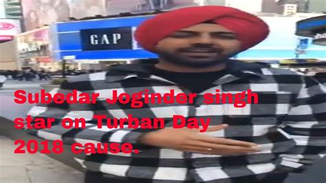 Gippy Grewal Live Turban Day 2018 Promoting Subedar Joginder Singh