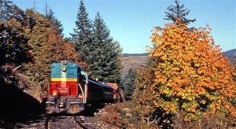Take This Fall Foliage Train Ride Near Portland For A One Of A Kind