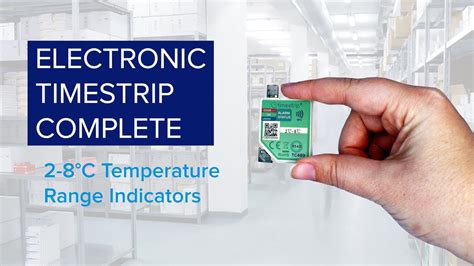 Irreversible Electronic Temperature Indicator Labels With Pdf Reporting