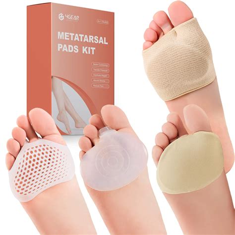 Buy Metatarsal Pads Ball Of Foot Cushions Kit Pcs Metatarsal Gel