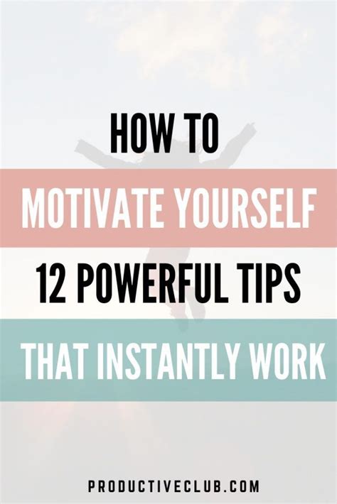 Having a tough time keeping yourself motivated? How to motivate yourself - Self Motivation Tips in 2020 ...