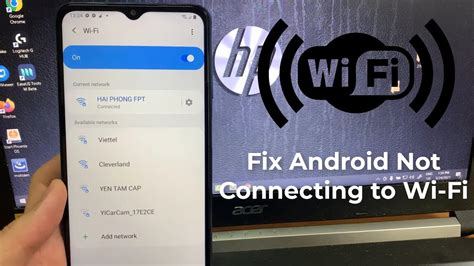 How To Fix Android Phone Not Connecting To Wifi Youtube