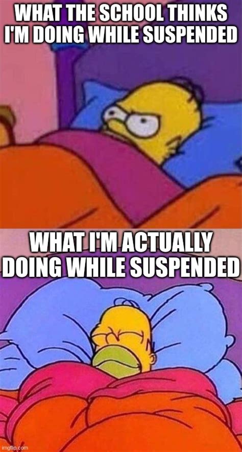 Image Tagged In Angry Homer Simpson In Bedhomer Simpson Sleeping Peacefully Imgflip