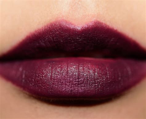 Mac Smoked Purple Lipstick Review And Swatches