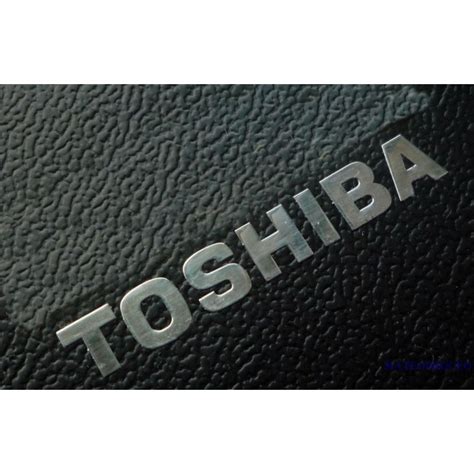 Toshiba Label Sticker Badge Logo