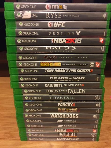 Lot Of 21 Xbox One Games Xbox One Video Games Xbox One Xbox One Games