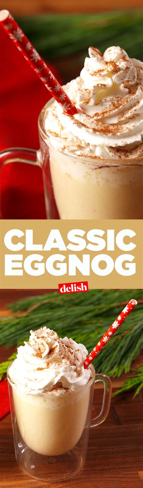 Here are some easy christmas desserts to whip up when you are planning to serve a crowd. Classic Eggnog | Recipe | Classic eggnog recipe, Eggnog ...