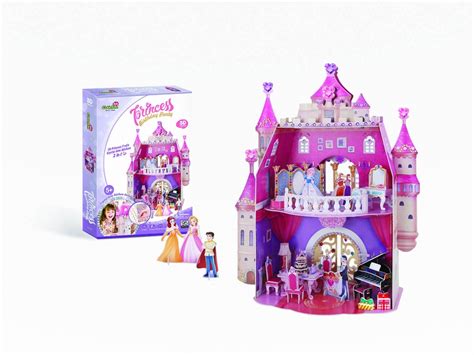 Puzzles fun dome is great for those active kids who just want to have a great time! 3D Puzzle - Princess Birthday Party - 95 Teile - CUBIC FUN ...