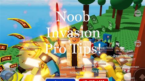 How To Be A Legendary Pro In Noob Invasion Youtube