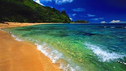 Desktop Hawaiian Hawaii Backgrounds Background Beach Kauai