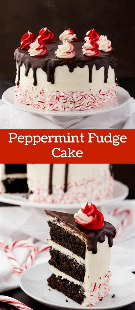 Our best christmas desserts include cookies, pies, gingerbread, and one showstopping cupcake wreath. Peppermint Fudge Cake | Recipe | Best christmas desserts, Fudge cake, Peppermint fudge