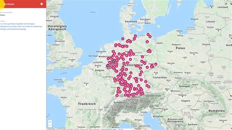 Die karte wird regelmäßig aktualisiert. Bocholt Karte Deutschland