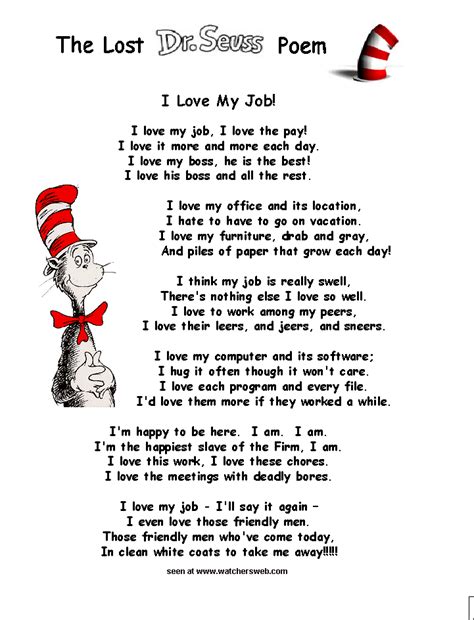 I Love My Job Work Quotes Funny Funny Poems Work Anniversary Quotes