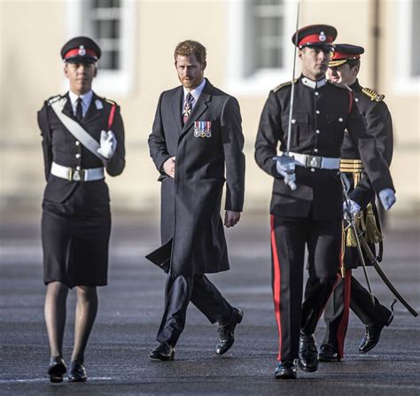 December 15 2017 Prince Harry Inspects The Graduating Officer Cadets