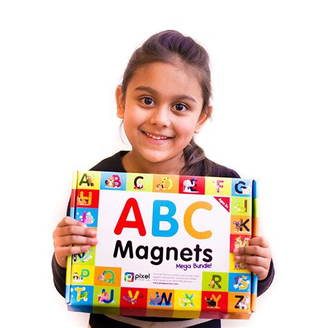 Pixel Premium Magnetic Letters Abc Learning For Toddlers And Kids 142
