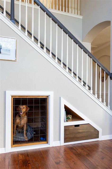 Amazing Under Stair Dog House Home Décor Under Stairs Dog House