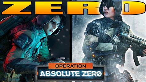 Black Ops 4 Zero The New Specialist Operation Absolute Zero Youtube