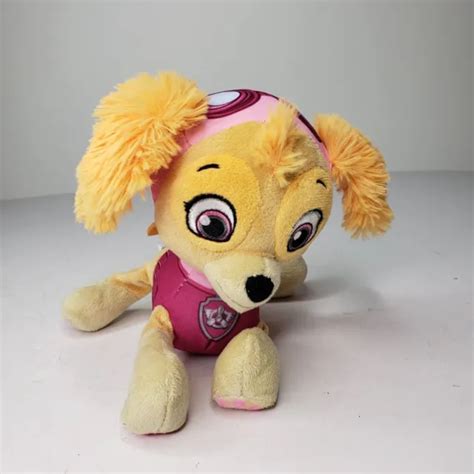Paw Patrol Skye Puppy Dog Plush Stuffed Animal 5 Nickelodeon Spin