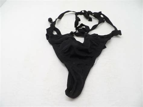Adore Me Women S Risque Thong Panty 00462 Black XL EBay