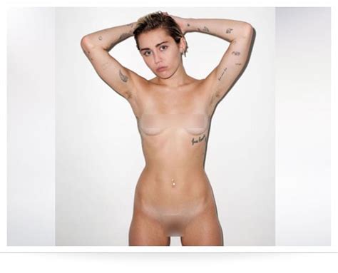 Miley Cyrus Nude Outtakes Askmen