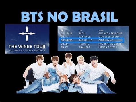 3,737 likes · 41 talking about this. BTS NO BRASIL 😍 WINGS TOUR - 2017 - YouTube