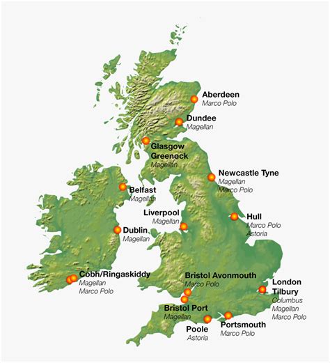 Uk Sea Ports Map Hd Png Download Transparent Png Image Pngitem