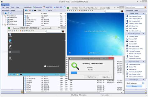 It transmits the keyboard and mouse events from one computer to another, relaying the graphical screen updates back in the other direction, over a network. VENM Remote Desktop Manager - standaloneinstaller.com