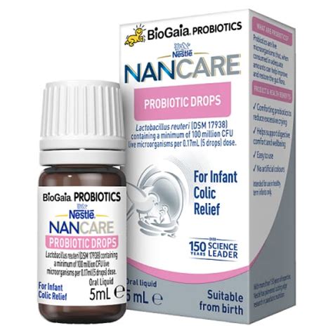 Buy Nestle Nan Care Probiotic Drops For Infant Colic Relief 5ml Online
