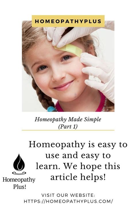 Homeopathy Made Simple Part 1 Homeopathy Is Easy To Use And Easy To