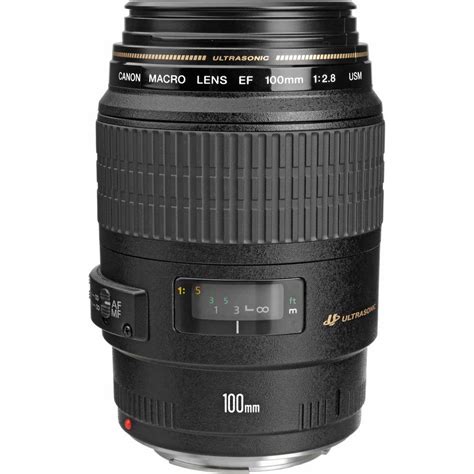 Canon Ef 100mm F28 Macro Usm Lens