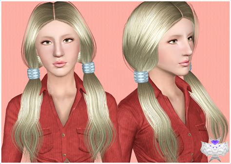 My Sims 3 Blog David Sims Ponytails Hair For Females