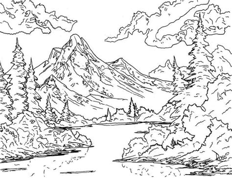 Get Crazy With the Official Bob Ross Coloring Book | Bob ross paintings