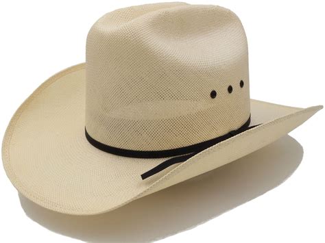 Western Style Straw Hat Stratton Hats Made In The Usa